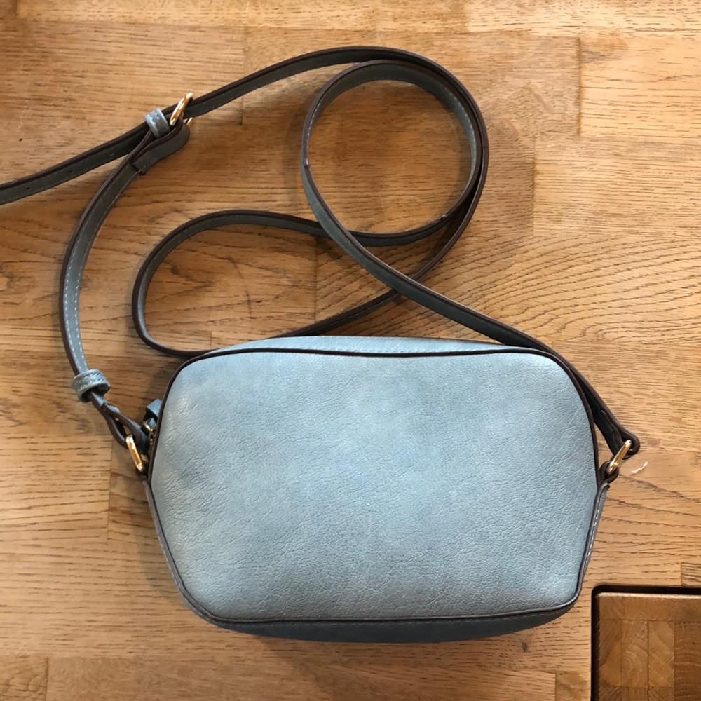 Melrose and Market Cross body bag in cornflower blue